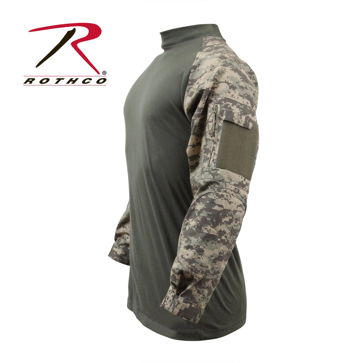 Rothco Long Sleeve Camo T-Shirt - Subdued Urban Digital